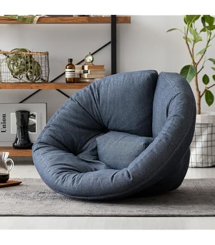 Amazon｜光製作所(Hrikari Furniture)-座椅子-ZA ﾙｵﾗ ﾗｳﾝﾄﾞ GN｜座椅子